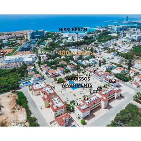 Appartement Narcissos 'nissi Beach' D12 Agia Napa